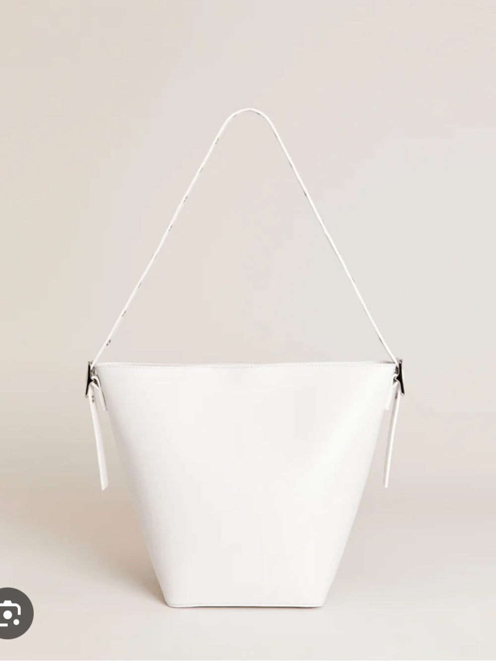 Reformation Rafaella Leather Bucket Bag